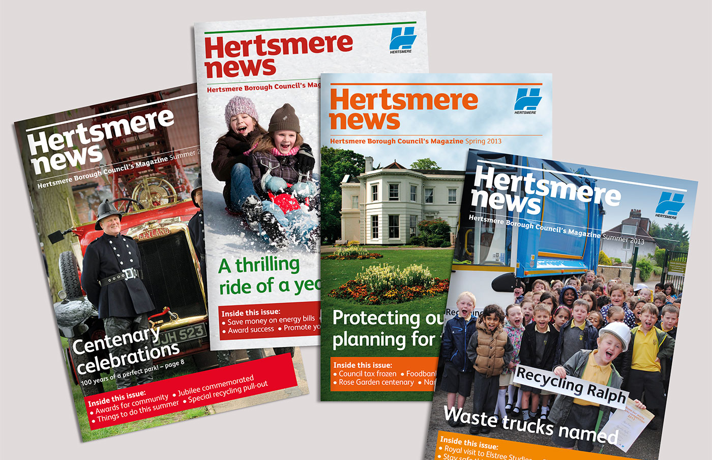 Hertsmere Borough Council – Hertsmere News – residents magazine